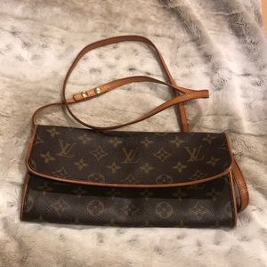 Authentic Louis Vuitton small clutch. Only 50